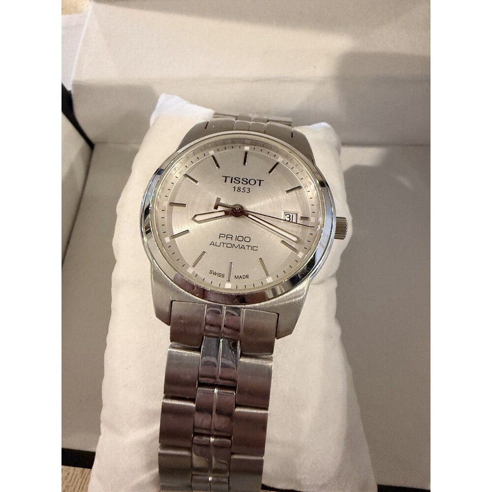Mint Tissot PR 100 Automatic T049.407.11.031.00 Original Box/Papers/Receipt prx - Picture 2 of 8